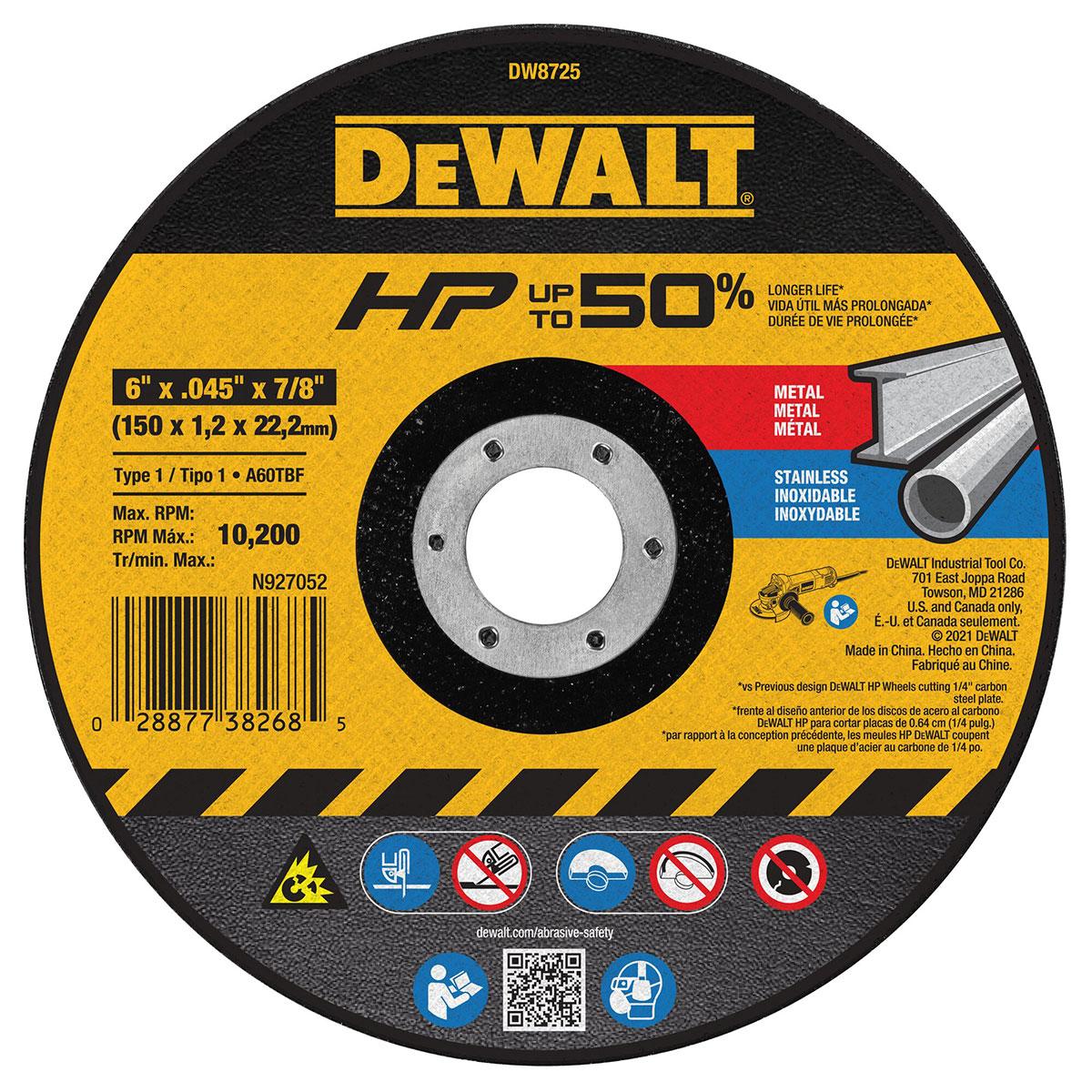 DeWalt Cutting Wheel